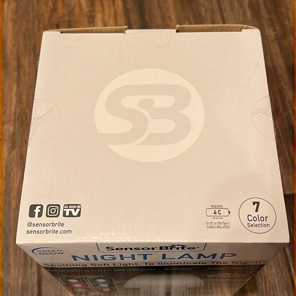 🪔 NWT Sensor Brite brand Dream Glow Night Lamp - Picture 5 of 6